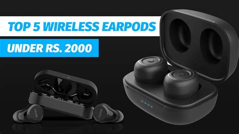 Cheap wireless earbuds are getting better and better. Top 5 Best True Wireless Bluetooth Earbuds Under 2000 🎧🎧 ...