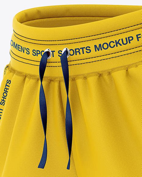 591 Womens 2 In 1 Shorts Mockup Branding Mockups File