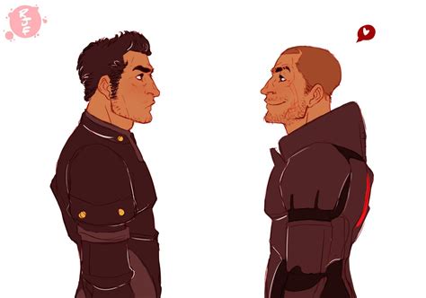 Mass Effect Shepard X Kaidan Alenko Mshenko