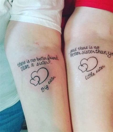 50 Wonderful Sister Tattoo To Honor Your Special Bond Worldwide