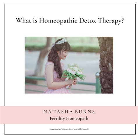 What Is Homeopathic Detox Therapy