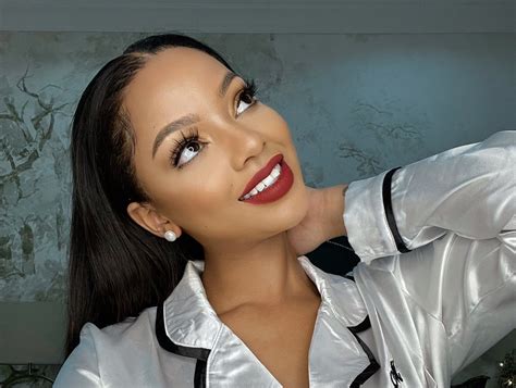 Mihlali Ndamase Sets The Record Straight On Her Weight Loss Journey