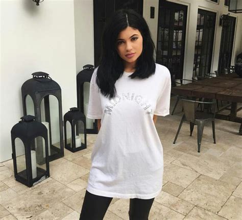 Shirt Kylie Jenner White T Shirt Wheretoget