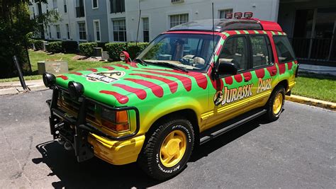 Jurassic Park Ford Explorer Xlt 1992 Tour Car By Brandon Constant A