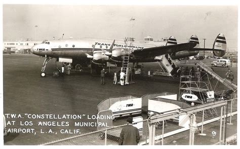Constellation Postcards T Aircraft Images Lockheed Constellations
