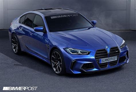 Bmw G80 M3 实车曝光，最大马力超500 Hp