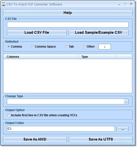 Csv To Vcard Vcf Converter Software Free Download And Review