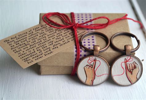 The title strung along too many stigmas and murderous horror stories, ones that nobody wanted to be part of. best friend key chain set red string of fate hand painted