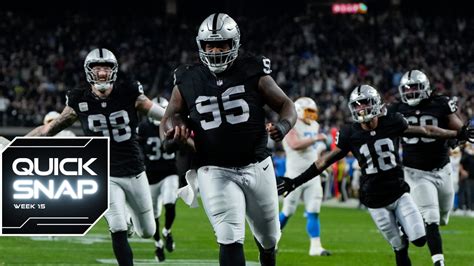 Quick Snap Raiders Put Up Franchise Record 63 Points Against Chargers