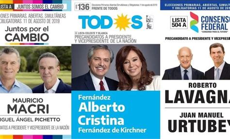 Las Fórmulas Presidenciales Dieron A Conocer Sus Boletas El Diario De La República