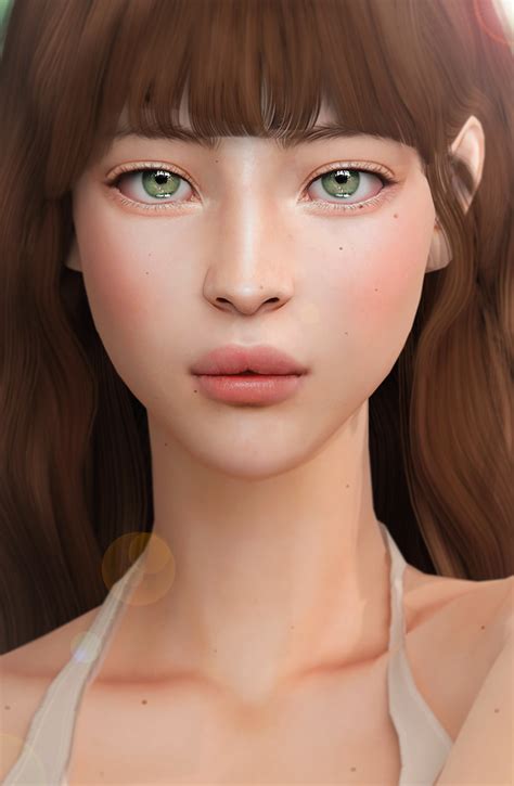 Poyopoyo Nosemask Eyelids Set N2 Poyopoyo On Patreon Sims Sims 4 Cc