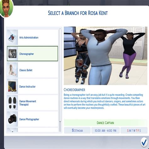 Partner site with sims 4 hairs and cc caboodle. Dance Career by MesmericSimmer at Mod The Sims » Sims 4 ...