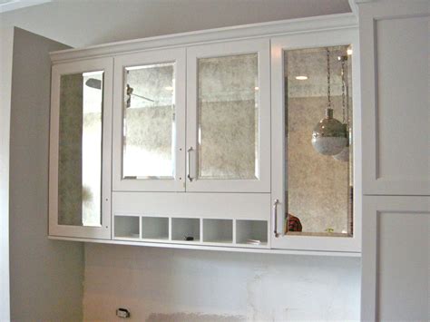 Carb ii certified 1/2 furniture grade plywood (no particle board) Antiqued Mirror Kitchen Cabinets - Contemporary - Kitchen ...