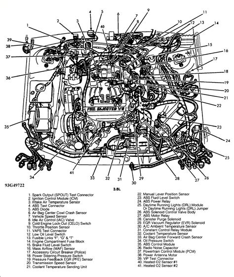 1997 Ford Taurus Engine Diagram Diagram Waktu