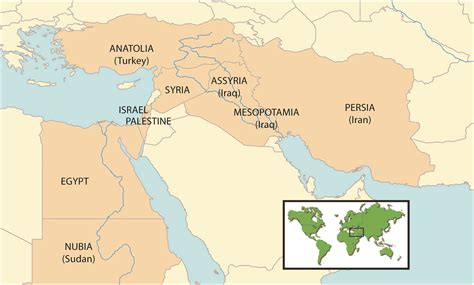 Map Egypt Civilization Share Map