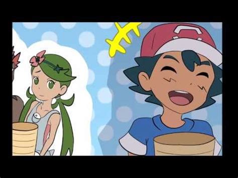 Mallow X Ash Parte Youtube C Mics De Pokemon C Mics Pokemon