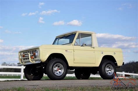 1969 Classic Ford Early Bronco Half Cab Frame Off Restoration 4x4 Lifted