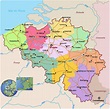 Image Gallery mapa belgica