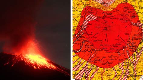 Volcán Popocatépetl Qué Son Los Mapas De Riesgo Por Su Actividad
