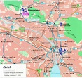 Switzerland Zurich Map
