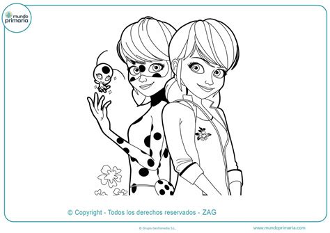 Dibujos De LadyBug Para Colorear E Imprimir GRATIS