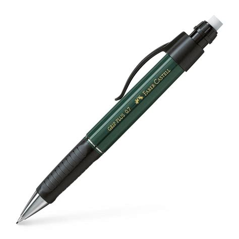 Faber Castell Mechanical Pencil Grip Plus 07mm Green Metallic Art
