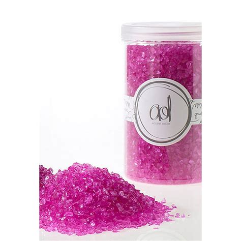 Crushed Glass 2 4mm 46oz Hot Pink Vase Fillers Glass Pieces In 4lb
