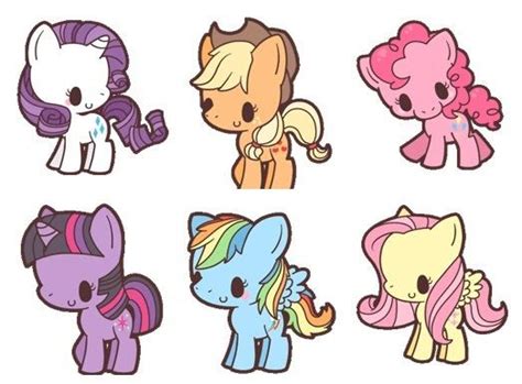 Chibi My Little Pony Pattern Package Etsy Little Pony My Little