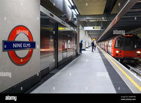 London Underground Newly Opened Nine Elms Station On The Northern Line