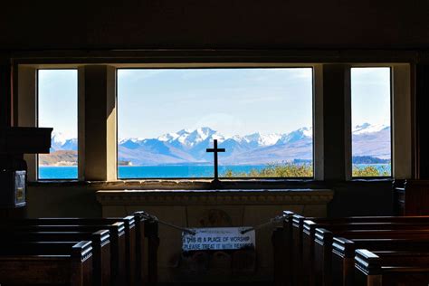 Church Of The Good Shepherd Am Lake Tekapo Neuseeland Franks Travelbox