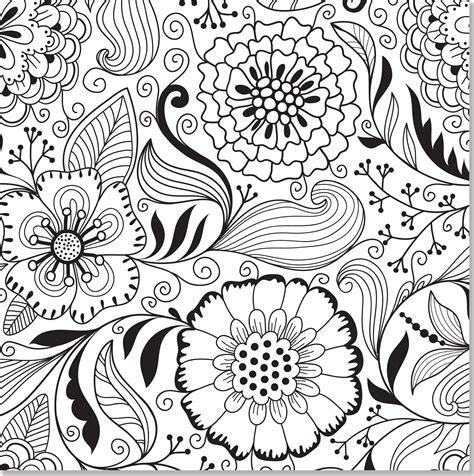 Coloring Pages Ideas Coloring Designs For Adults Circle Free Free