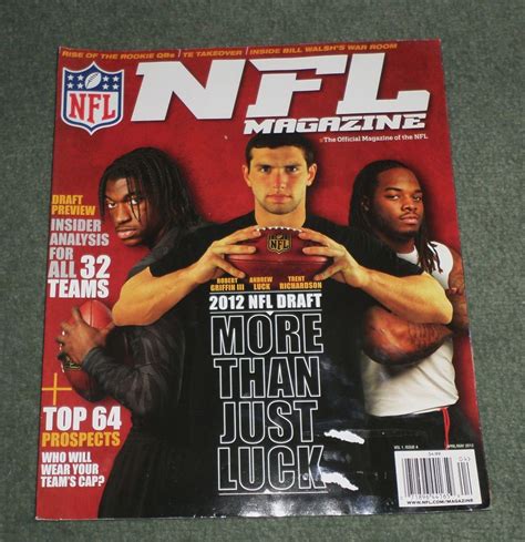 He played college football at baylor, where he won the heisman trophy and several other awards in 2011. ANDREW LUCK ROBERT GRIFFIN III RG3 NFL MAGAZINE APRIL/MAY 2012, Good Shape! | Andrew luck, Nfl ...