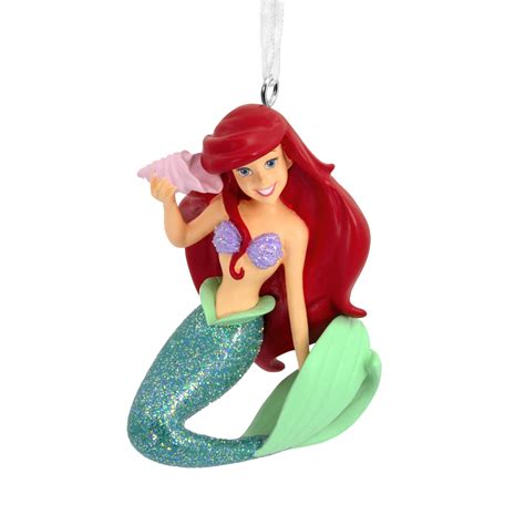 Hallmark Disney The Little Mermaid Ariel With Seashell Christmas