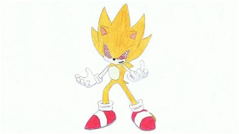 Click here to save the tutorial to pinterest! How to Draw Super Fleetway Sonic - YouTube