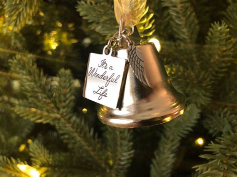 Its A Wonderful Life Inspired Christmas Ornaments Bell Etsy