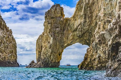 The Arch Cabo San Lucas Mexico Stock Photo Image Of Landmark Culture