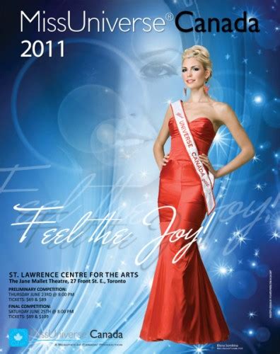 Beauty And Secret Miss Universe Canada 2011 Pageant