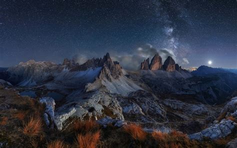 Milky Way Over Tre Cime By Tomas Sereda Photo 179528891 500px
