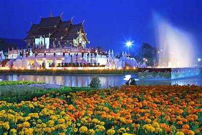 Mai Chiang Background Thailand Park Stay Place