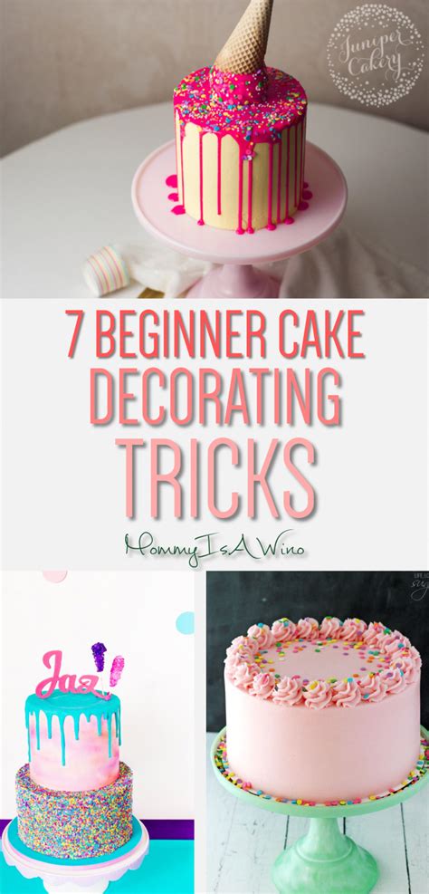 7 Beginner Cake Decorating Tricks How To Decorate Cakes