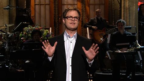 Watch Saturday Night Live Highlight Monologue Rainn Wilson