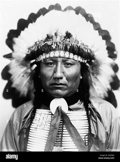 Chief Red Star Antike Und Vintage Foto Native American Hopi
