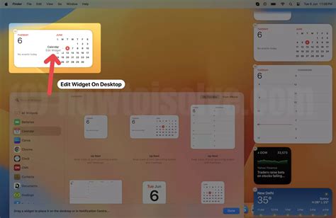 How To Add Widgets To Mac Desktop Macos Sonoma