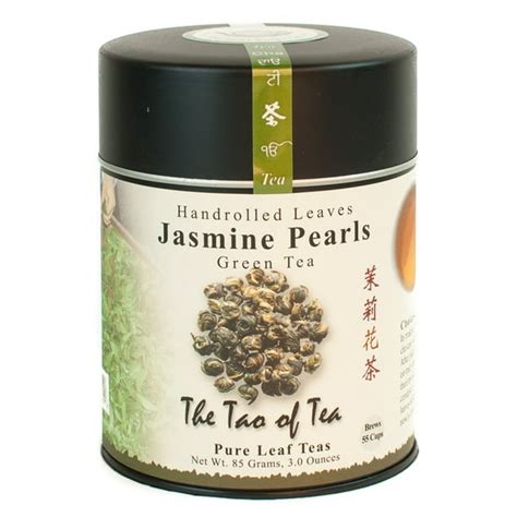 The Tao Of Tea Jasmine Pearls Tea Loose Leaf Tea 3 Oz Tin Walmart