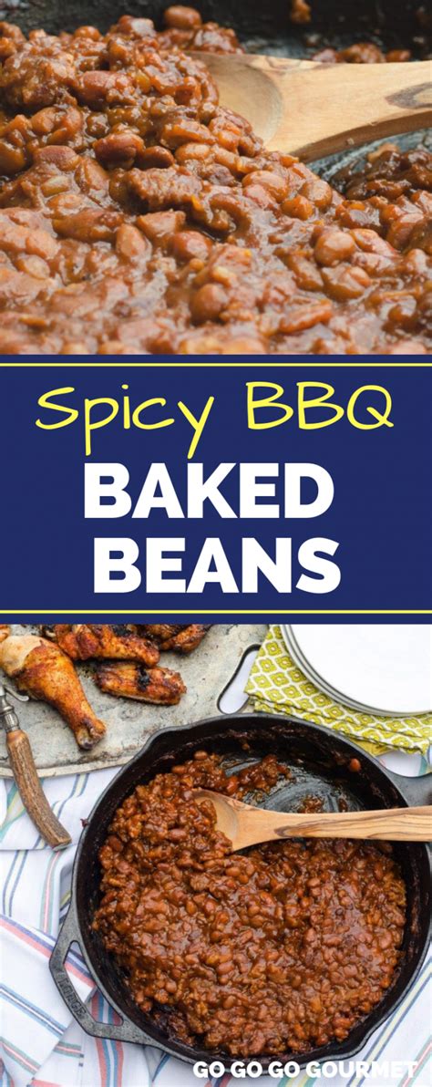 We then mixed the beef and beans together, cooked it all up a bit more in the skillet and it was perfect. This Spicy BBQ Baked Beans recipe can be made with ground ...