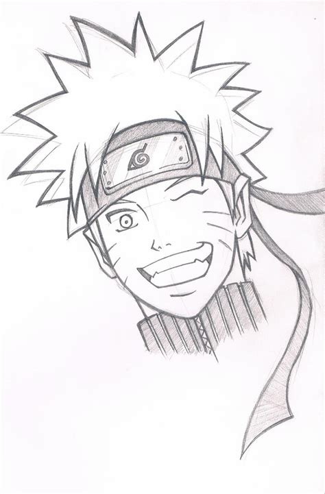 Naruto Sketch By Ghussain On Deviantart