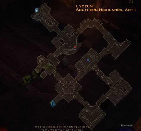 The Lyceum Map Diablo Wiki