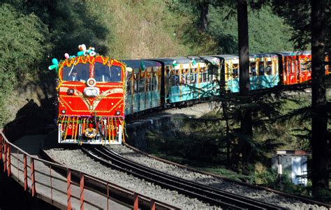 Himachals Kalka Shimla Train On Unesco World Heritage Site Map Hill Post