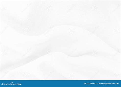 The White Fabric Texture For Backdrop Or Background Abstract And