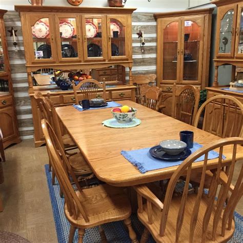 Country Dining Room Set Featuring Solid Oak With Custom Sizes Finishes
